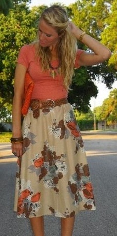 15 Fashionable Casual Skirts for Ladies with Stylish Look