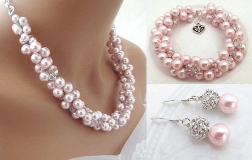 15 Beautiful Designs of Pearl Jewelry Sets for Women | I Fashion Styles