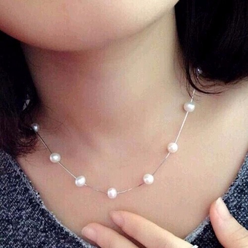 15 Trending Pearl Chain Designs with Attractive Look for Women