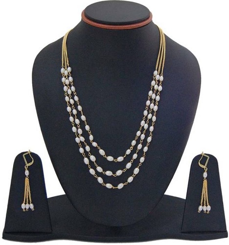 15 Trending Pearl Chain Designs with Attractive Look for Women