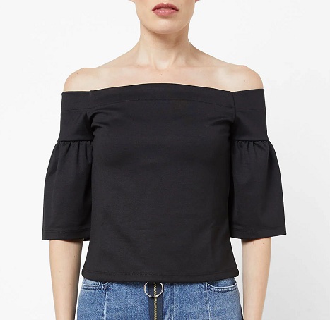30 Trendy Designs of Black Tops for Women in Fashion