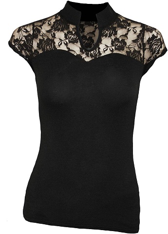 30 Trendy Designs of Black Tops for Women in Fashion