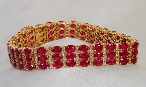 9 Stunning Collection of Ruby Bracelets for Women in Trend