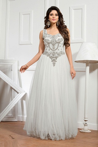 15 Beautiful Models of White Frocks for Women and Kid Girl