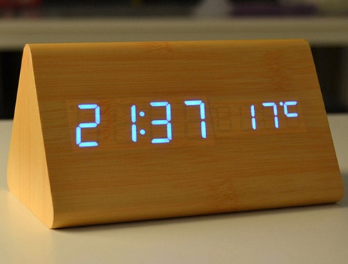 15 Cute &amp; Cool LED Clock Designs for Home and Office