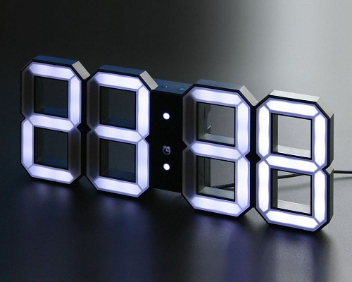 15 Cute &amp; Cool LED Clock Designs for Home and Office