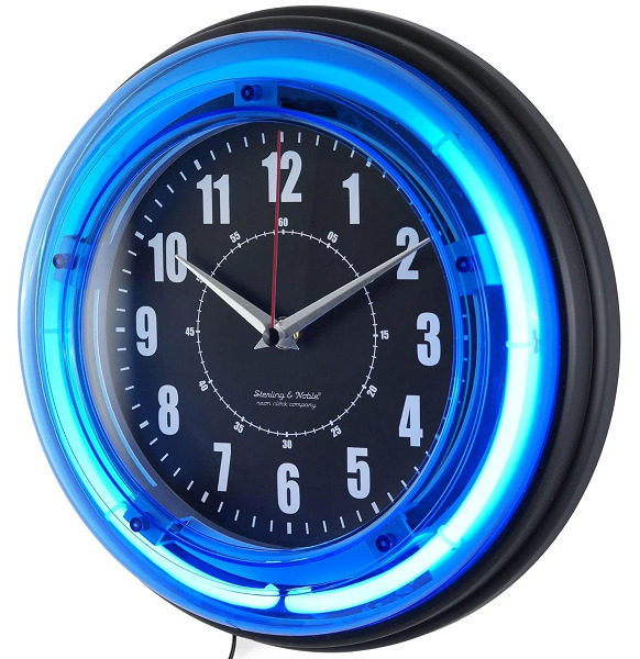 10 Best &amp; Cool Neon Clock Designs With Pictures | I Fashion Styles