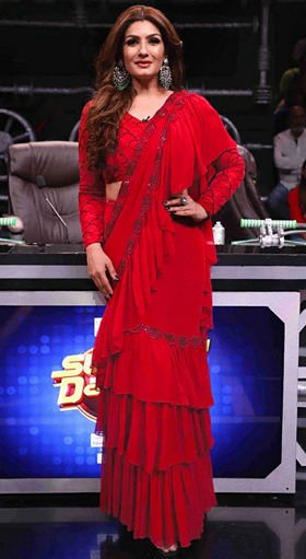 Ruffle Sarees - Try These 20 Gorgeous and Trending Designs