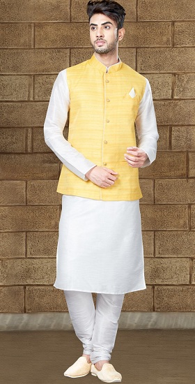 10 Latest White Kurta Pajama Designs for Men in Fashion