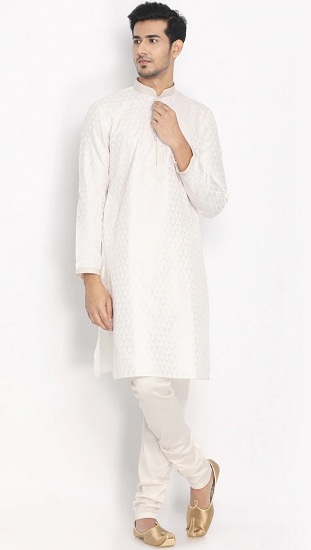 10 Latest White Kurta Pajama Designs for Men in Fashion