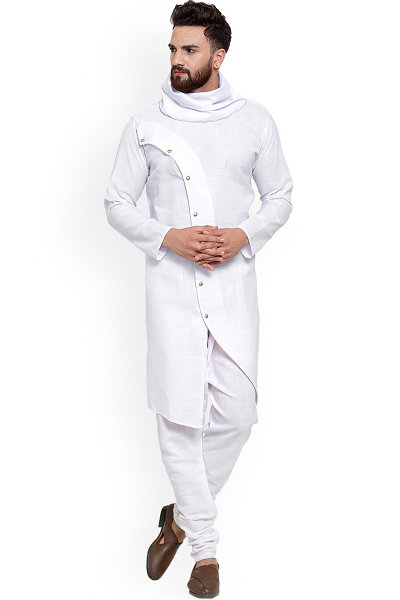10 Latest White Kurta Pajama Designs for Men in Fashion