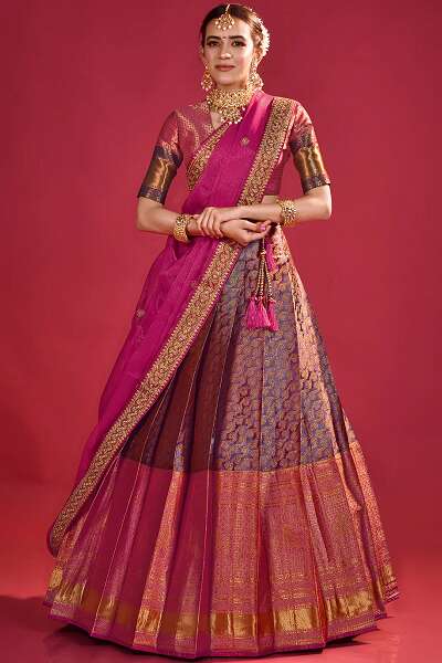 15 Stunning Silk Lehenga Choli Designs for All Occasions