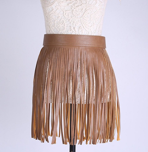 Trendy Fringe Skirts: Try These 7 Designs are Groove in Style