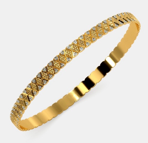 15 New Collection of 22k Gold Bangles Designs For Modern Women