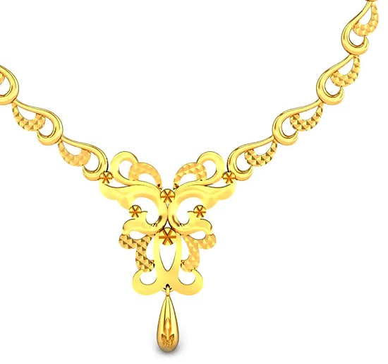 15 Beautiful Collection of 25 Grams Gold Necklace Designs In India