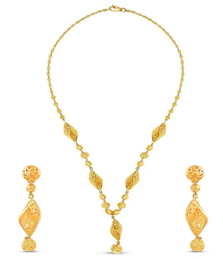 15 Beautiful Collection of 25 Grams Gold Necklace Designs In India