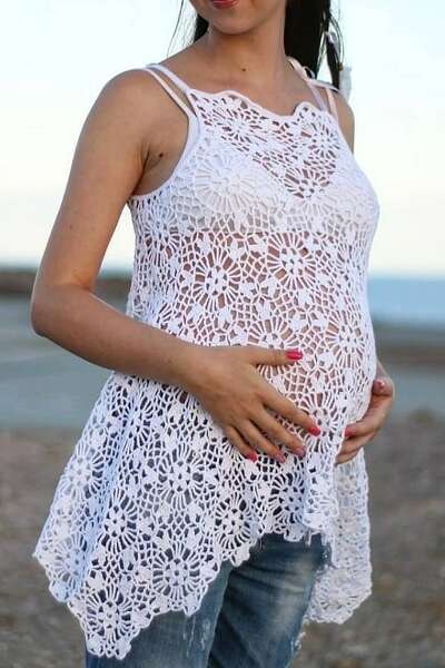 9 Fashionable &amp; Comfortable Maternity Tunics for Ladies