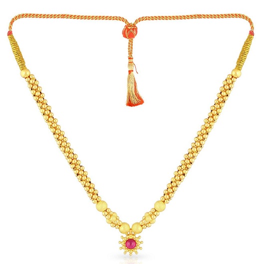 5 Gram Gold Necklace Designs - 10 Latest and Stunning Collection