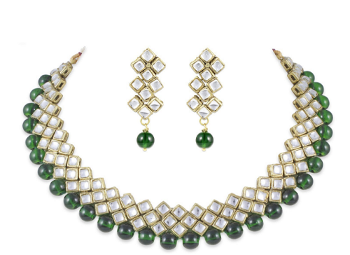 9 Gorgeous Green Pearls and Its jewellery Designs for Women