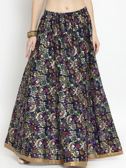 25 Beautiful Designs of Floral Skirts for Charming Look