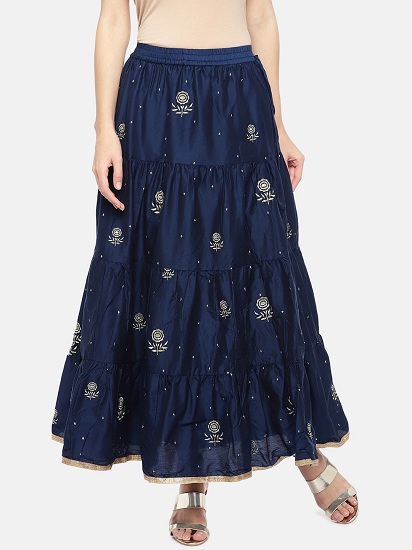 25 Beautiful Designs of Floral Skirts for Charming Look