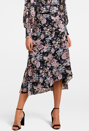 25 Beautiful Designs of Floral Skirts for Charming Look