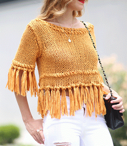 20 Stylish Designs of Woolen Tops for Modern Women