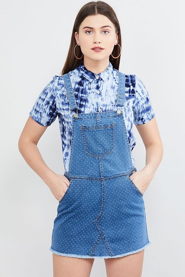 25 Fashionable Denim Dress Designs for Women and Girls