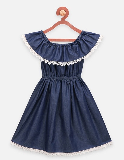 25 Fashionable Denim Dress Designs for Women and Girls