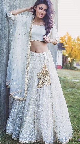 10 Stunning Designs of White Lehenga Choli for Special Occasions