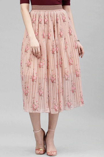 15 Different and Stylish Pleated Skirt Designs for Women