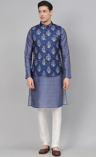 25 Latest Kurta Pajama Designs with Jacket That Suits Any Occasion