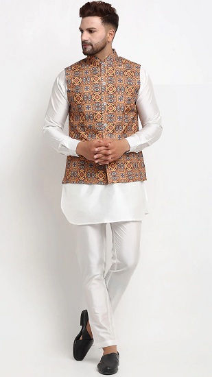 25 Latest Kurta Pajama Designs with Jacket That Suits Any Occasion