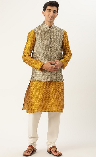 25 Latest Kurta Pajama Designs with Jacket That Suits Any Occasion