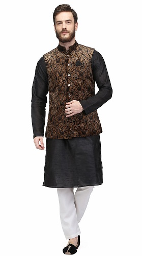 25 Latest Kurta Pajama Designs with Jacket That Suits Any Occasion