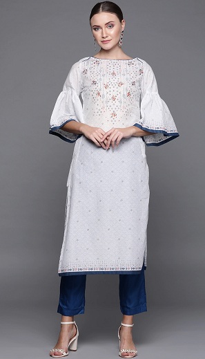25 Stylish Models of White Kurti Designs for Every Occasion