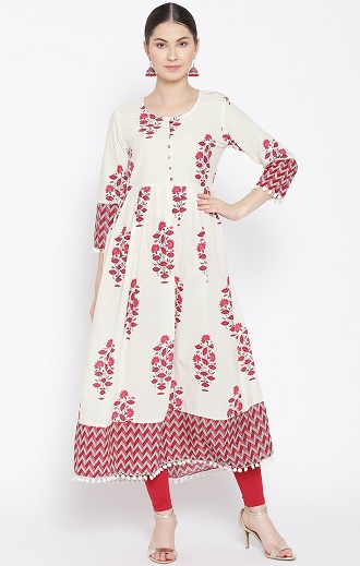 25 Stylish Models of White Kurti Designs for Every Occasion