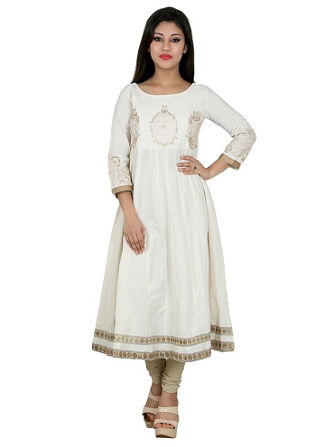 25 Stylish Models of White Kurti Designs for Every Occasion