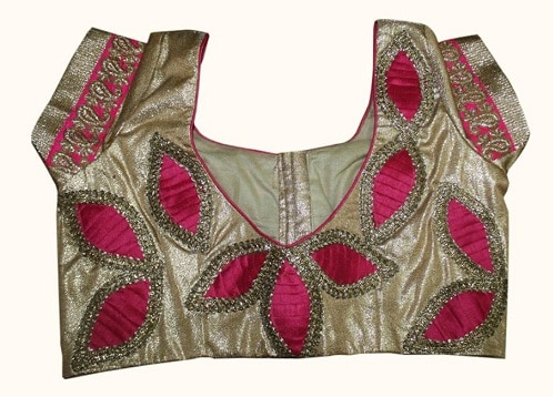 Beautiful Patch Work Blouse Models - Top 20 Ideas For You