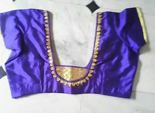 Beautiful Patch Work Blouse Models - Top 20 Ideas For You