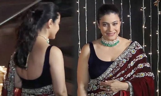 25 Trending Deep Neck Blouse Designs for Alluring Look