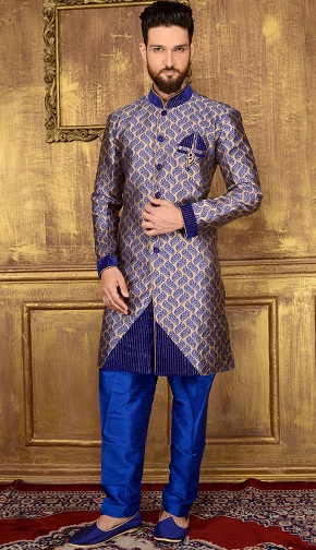 Golden Sherwani Designs - Try These 10 Models For A Bright Look
