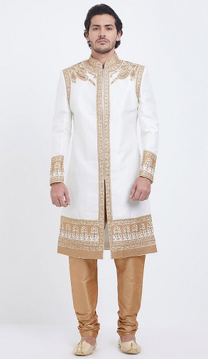 Golden Sherwani Designs - Try These 10 Models For A Bright Look