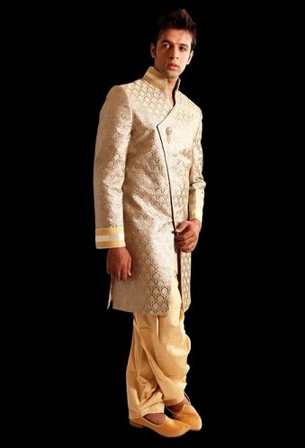 Golden Sherwani Designs - Try These 10 Models For A Bright Look