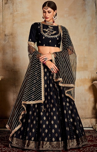 Black Lehenga Choli - These Designs To Give Enhanced Look and Beauty