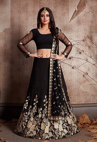 Black Lehenga Choli - These Designs To Give Enhanced Look and Beauty