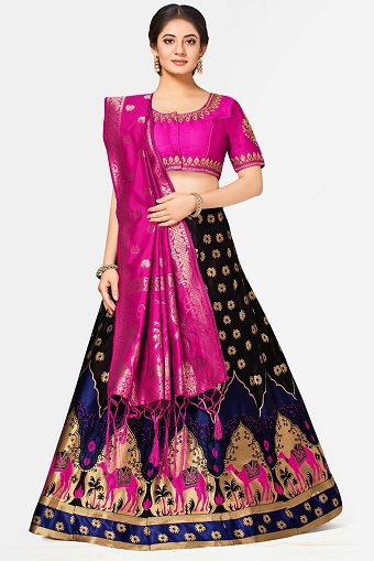 Black Lehenga Choli - These Designs To Give Enhanced Look and Beauty