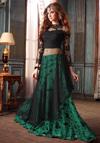 Black Lehenga Choli - These Designs To Give Enhanced Look and Beauty