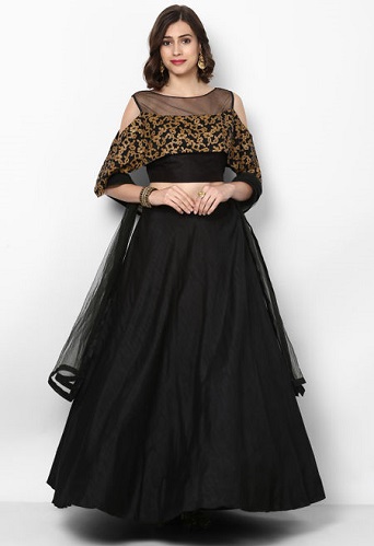 Black Lehenga Choli - These Designs To Give Enhanced Look and Beauty