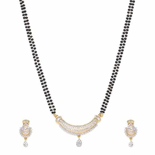 American Diamond Mangalsutra - To Add A Rich Look To Your Tradition